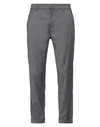 Costume National Man Pants Lead Size 32 Polyester, Viscose, Wool, Elastane In Grey