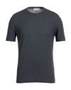 Filippo De Laurentiis Man T-shirt Lead Size 46 Cotton In Grey