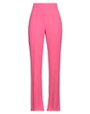 Vicolo Woman Pants Fuchsia Size S Polyester In Pink