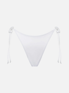Mc2 Saint Barth Woman Wrinkle Cheeky Swim Briefs In White