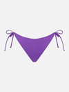 Mc2 Saint Barth Woman Wrinkle Purple Swim Briefs In Pink