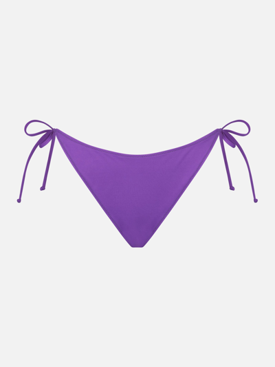 MC2 SAINT BARTH WOMAN PURPLE SWIM BRIEFS