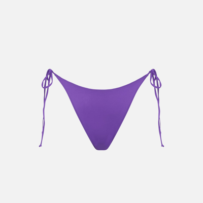 Mc2 Saint Barth Woman Purple Cheeky Swim Briefs In Pink