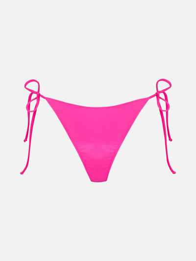 Mc2 Saint Barth Woman Fuchsia Cheeky Swim Briefs In Pink
