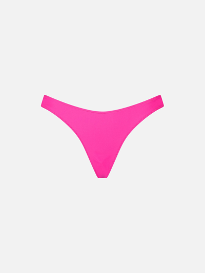 Mc2 Saint Barth Woman Fuchsia Cheeky Swim Briefs In Pink