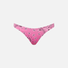 Mc2 Saint Barth Woman Cheeky Swim Briefs With Pink Bandanna Print In Pink