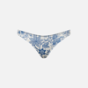 MC2 SAINT BARTH WOMAN CHEEKY SWIM BRIEFS WITH FLOWER PRINT