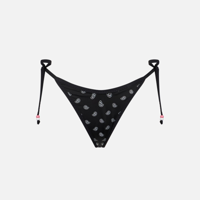 Mc2 Saint Barth Woman Cheeky Swim Briefs With Bandanna Print
