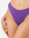 Shop Mc2 Saint Barth Purple Crinkle Swim Briefs In Pink
