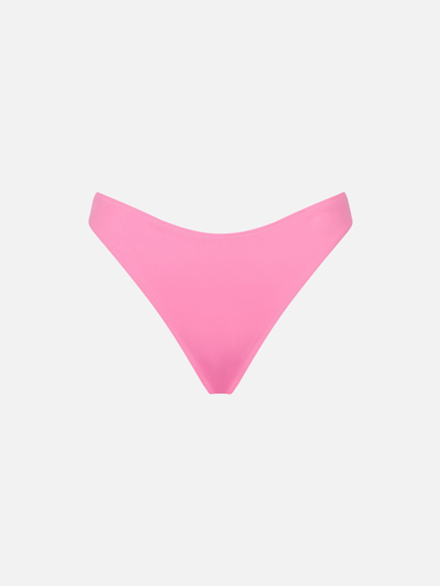 Mc2 Saint Barth Pink Plain Color Swim Briefs