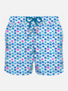 MC2 SAINT BARTH MAN LIGHT FABRIC SWIM SHORTS WITH STARFISH PRINT