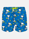 Mc2 Saint Barth Costume With Pockets Fancy Snoopy Padel In Blue