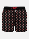 MC2 SAINT BARTH MAN LIGHT FABRIC SWIM SHORTS WITH MILAN PRINT MILAN SPECIAL EDITION