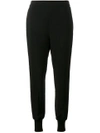Stella Mccartney + Net Sustain Julia Stretch-cady Track Pants In Black