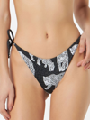 Mc2 Saint Barth Black Animalier Swim Briefs In Black