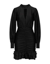 House Of Amen Woman Short Dress Black Size 4 Polyamide, Elastane