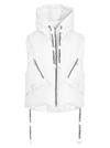 Khrisjoy Puff Iconic Hooded Quilted Gilet In White