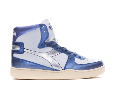 Diadora Mi Basket Sneakers In Blue