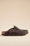 Birkenstock Boston Soft Footbed Clogs In Brown