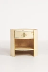 ERIN FETHERSTON DULCETTE OVAL NIGHTSTAND