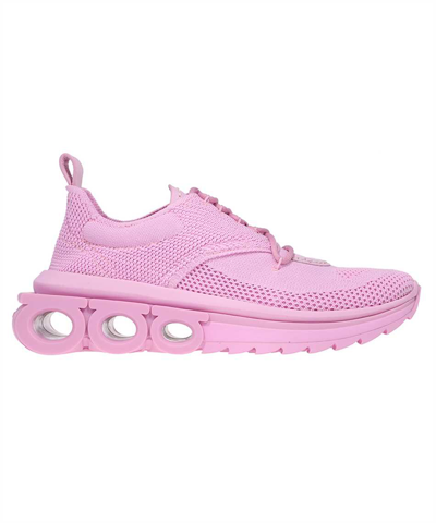 Ferragamo Salvatore  Nima Sneakers In Pink