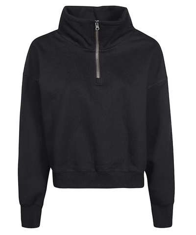 Parajumpers Logo-embroidered High-neck Sweatshirt In Grey
