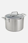 ZWILLING ZWILLING CLAD CFX 8-QT STAINLESS STEEL CERAMIC NONSTICK STOCK POT IN STAINLESS STEEL AT URBAN OUTFIT
