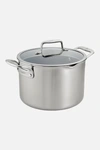 Zwilling Clad Cfx 8-quart Nonstick Stainless Steel Stock Pot In Stainless Steel
