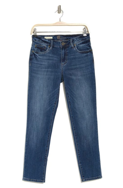 Kut From The Kloth Katy Ankle Straight Leg Jeans In North Coneflower