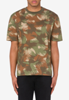 MOSCHINO CAMOUFLAGE SHORT-SLEEVED T-SHIRT