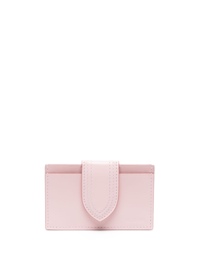 Jacquemus Pink Le Porte Carte Bambino Purse