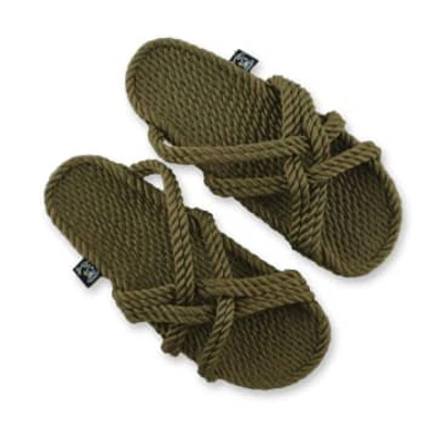 Nomadic State Of Mind Mountain Momma Rope Sandals In Green