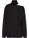VALENTINO CUT-OUT ROLL-NECK JUMPER