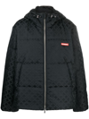 Charles Jeffrey Loverboy Kitty Puffer Jacket In Black