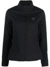 ROSSIGNOL LOGO-PATCH STAND-UP COLLAR JACKET