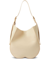 Burberry Chess Medium Leather Shoulder Bag In Pearl