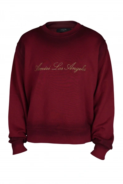 Amiri Sweater Los Angeles In Red