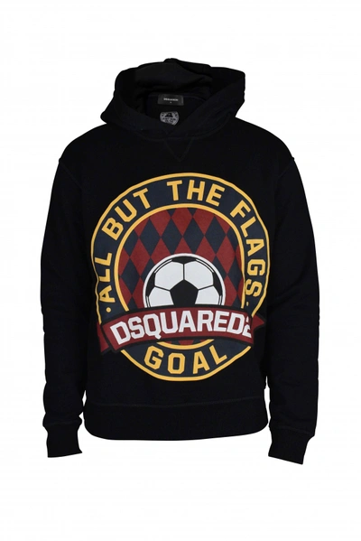 Dsquared2 Hoodie Sweatshirt In Black