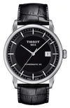 Tissot LUXURY GTS AUTOMATIC LEATHER STRAP WATCH, 41MM,T0864071605100