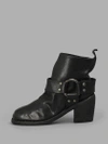 GUIDI GUIDI WOMEN'S BLACK SOFT HORSE LEATHER BOOTS