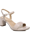 Naturalizer Ivy Womens Suede Ankle Strap Heel Sandals In Multi