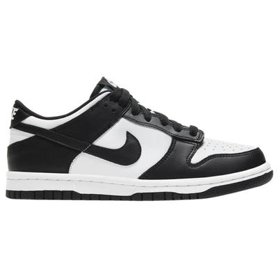 Nike Kids' Boys  Dunk Low In Black/white