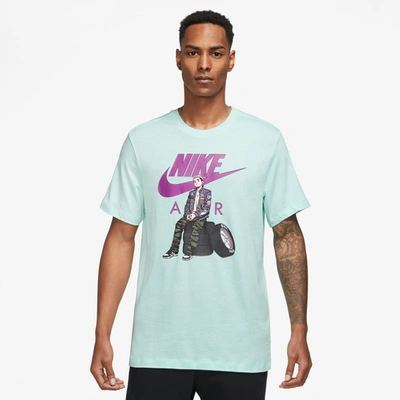 Nike Mens  Nsw Oc Pack 4 T-shirt In Jade Ice