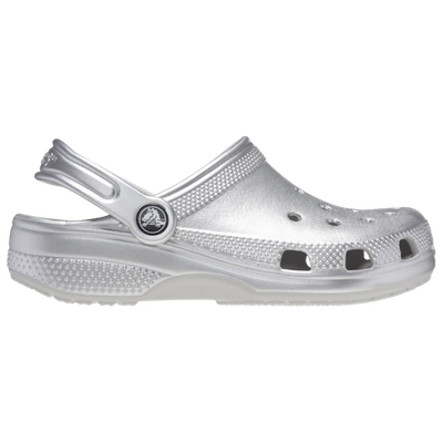 Crocs Kids' Girls  Classic Glitter Clog In Rosa