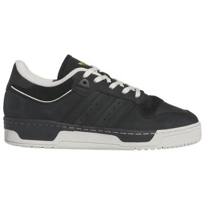 Adidas Originals Black Rivalry 86 2.5 Low Sneakers In Black/beige