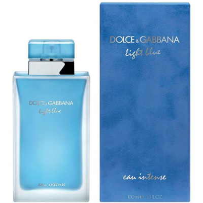 D & G Dolce & Gabbana Lbies33 Light Blue Eau Intense Edp Spray For Women - 3.3 oz