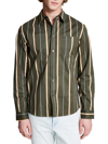 AND NOW THIS MENS STRIPED REGULAR FIT BUTTON-DOWN SHIRT