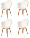 Lagoon Furniture Set Of 4 Penguin Dining Chairs