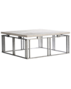 Bernhardt Riverton 40-inch Square Cocktail Table
