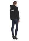 ALEXANDER WANG EXCLUSIVE OVERSIZED HOODIE WITH STRICT PATCH,1W99120